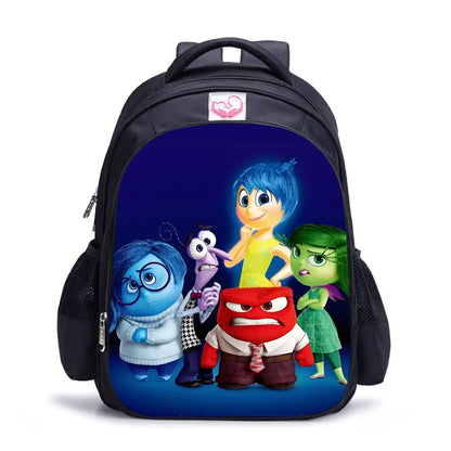 16inch Inside Out 2 Backpacks Boys Girls Cartoon Primary School Bags Orthopedic Kids Grade 1-6 Mochilas