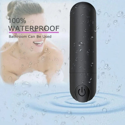 10 Speed Mini Bullet Vibrator for Women Rechargeable Vibrating Anal Vagina Jump Eggs Clitoral Stimulator Dildo 18 Adult Sex Toys