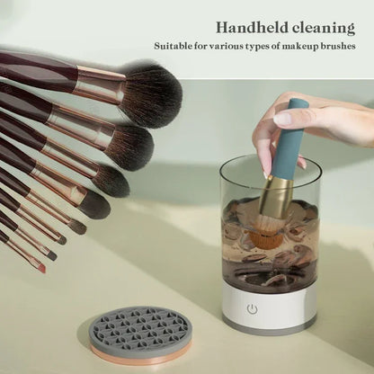 3 In 1 Makeup brush cleaner USB plug-in lazy electric makeup brush cleaner Makeup brush washing and drying machine
