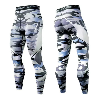 Men's Compression Pants Men Sportswear Training Legging Gym Skinny Trousers Tights Bottoms Jogging Sweatpants Running Pants Men