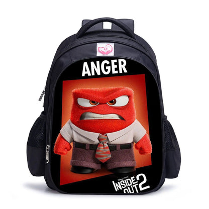 16inch Inside Out 2 Backpacks Boys Girls Cartoon Primary School Bags Orthopedic Kids Grade 1-6 Mochilas