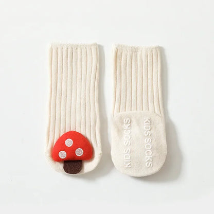Baby Socks Lovely Doll Cartoon Kids Sock Anti-slip Girl Boy Toddler Floor Socks Spring Autumn Cute Newborn Socken Accessories