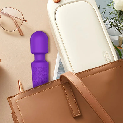 20 Frequency 8 Speed Vibrator, Clitoral/Anal AV Wand, Sex Toys, Adult Toys, Sexy Toys, G-Spot Stimulator - Rechargeable