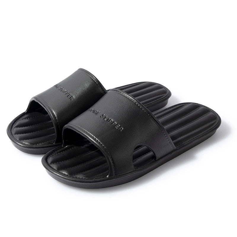 New Slippers Women Summer Beach Sandals Bathroom Home Non slip EVA Floor Flat Shoes Suitable Indoor and Outdoor