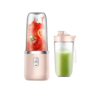 Xiaomi Portable Electric Fruit Juice Blenders 400ml Personal sized Mini Bottle Home USB rechargeable 6 Blades blender Machine