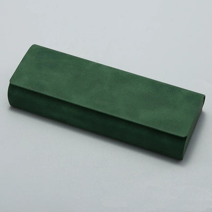 1pc Hand Shell PU Leather Glasses Protector Case Durable Portable Storage Bag Eyewear Holder Protective Eye Glasses Case