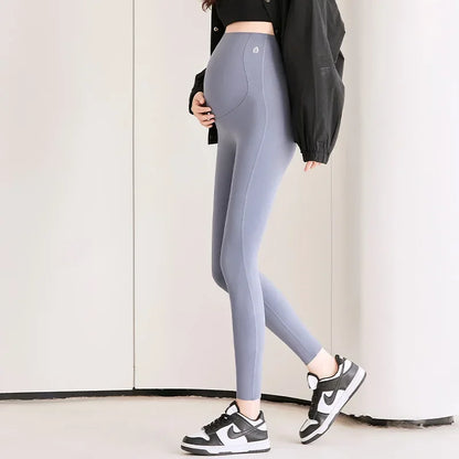 Maternity Wear New Belly Support Pants Maternity Pants Leggings Maternity Leggings Women Slim Pu Pu Clothing Factory