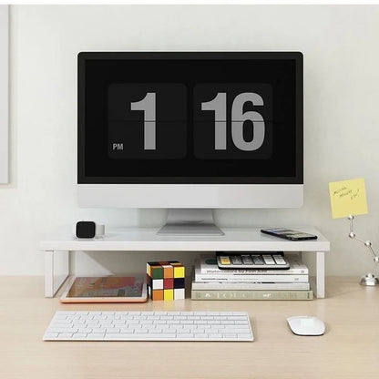 Multiple sizes desktop computer with elevated laptop display elevated dormitory desktop storage office screen base bracket