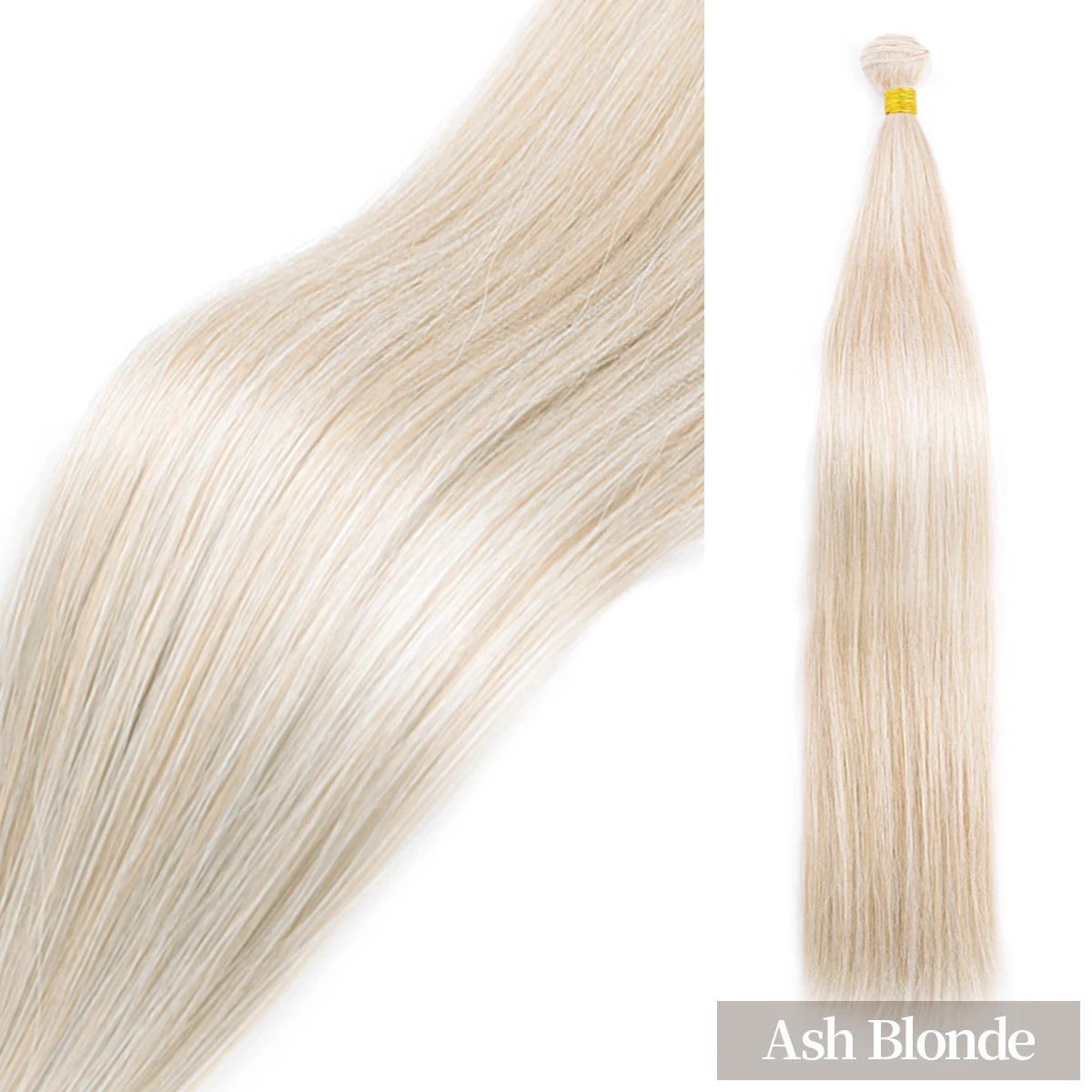 24 Inch Straight Hair Extensions Ombre Hair Bundles Heat Resistant Fiber Hair Weaving Synthetic Straight Hair