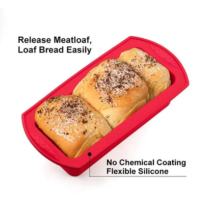 Household Rectangular Silicone Mold Candy Toast Mould Easter Bread DIY Kitchen Supplies Cake Bakeware Pan Baking Tools