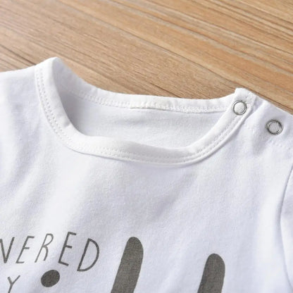 Four Seasons Baby Boys Letter Romper Clothes for Newborns infant One Piece Crawling Clothing Cotton Long Sleeve Jumpsuit Onesie