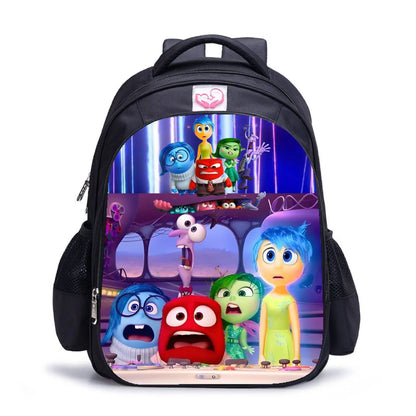 16inch Inside Out 2 Backpacks Boys Girls Cartoon Primary School Bags Orthopedic Kids Grade 1-6 Mochilas
