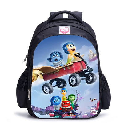 16inch Inside Out 2 Backpacks Boys Girls Cartoon Primary School Bags Orthopedic Kids Grade 1-6 Mochilas