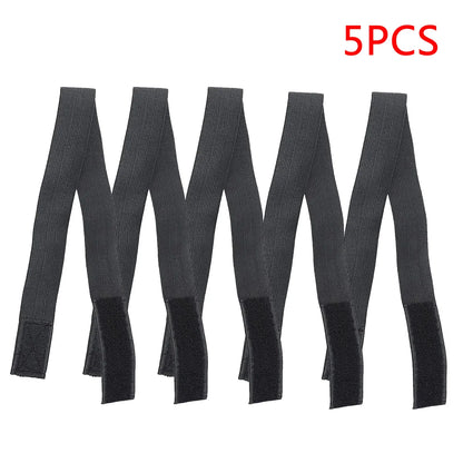 5PCS Wig Band For Edges Melt Band For Lace Wigs Adjustable Magic Sticker Edge Slayer Band 3cm Width Elastic Band