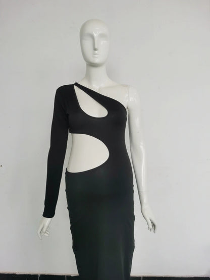 Slope Shoulder Skinny Maternity Photography Dress Stretchy Pregnant Woman Photo Shoot Dress