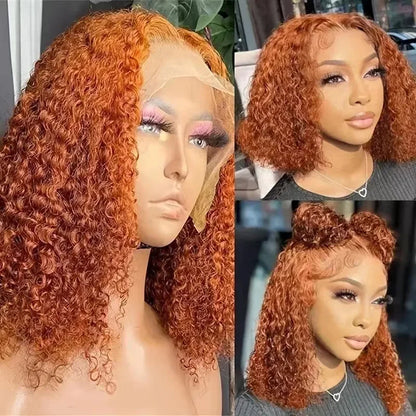 Fashionable Short Curly African Hair Wig Natural Lace Front Wig Full Head Coverage Hair Extensions Popular Selling