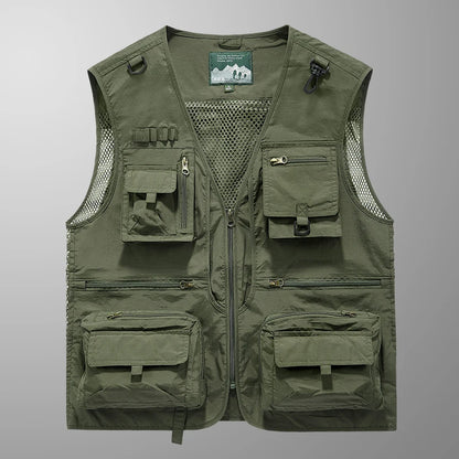 2024 New Spring, Autumn, and Summer Versatile Items in Stock, Fashionable and Trendy Wearing Vests, Jeep Men's Wear, Shopping an