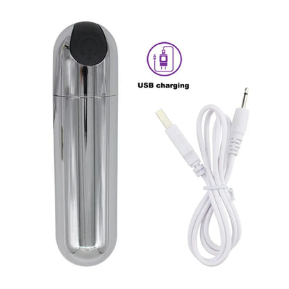 10 Speed Mini Bullet Vibrator for Women Rechargeable Vibrating Anal Vagina Jump Eggs Clitoral Stimulator Dildo 18 Adult Sex Toys