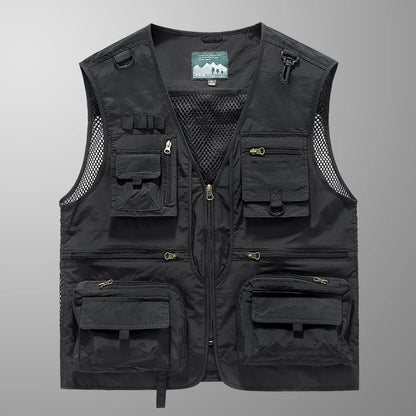 2024 New Spring, Autumn, and Summer Versatile Items in Stock, Fashionable and Trendy Wearing Vests, Jeep Men's Wear, Shopping an