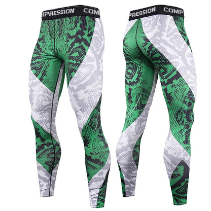 Men's Compression Pants Men Sportswear Training Legging Gym Skinny Trousers Tights Bottoms Jogging Sweatpants Running Pants Men