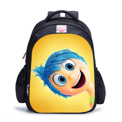 16inch Inside Out 2 Backpacks Boys Girls Cartoon Primary School Bags Orthopedic Kids Grade 1-6 Mochilas