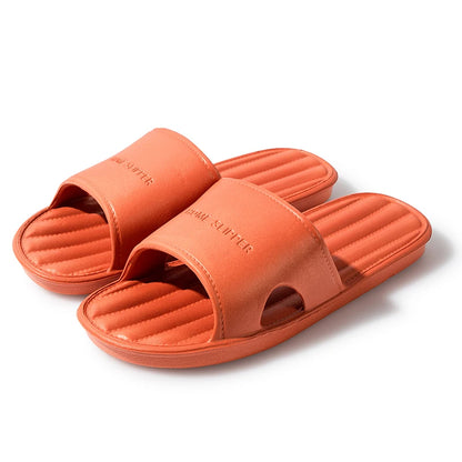 New Slippers Women Summer Beach Sandals Bathroom Home Non slip EVA Floor Flat Shoes Suitable Indoor and Outdoor
