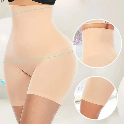 Women High Waist Shaper Shorts Breathable Body Shaper Slimming Tummy Underwear Panty Shapers Sexy Buttocks Lifting Thighs Shorts