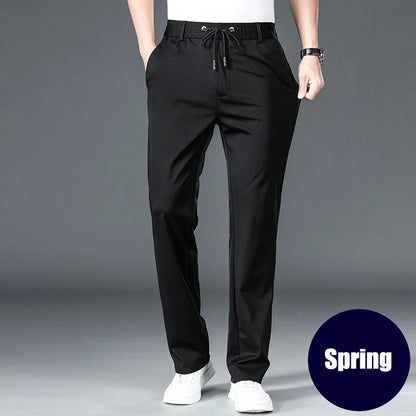 Winter 10XL Oversize Men's Formal Pants Trousers For Men Casual Dress Tailoring Clothes Social Suit Clothing Slacks Pants  Mens