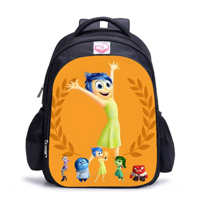 16inch Inside Out 2 Backpacks Boys Girls Cartoon Primary School Bags Orthopedic Kids Grade 1-6 Mochilas