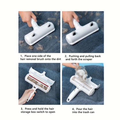 Pet Hair Remover Pro - Effortless Fur Removal Tool for Furniture, Couch, Carpet, and Upholstery - Easy to Use, Reusable, and Gentle on Surfaces